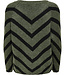 ONLY Pull ELIZA STRIPE ONLY LIZARD GREEN