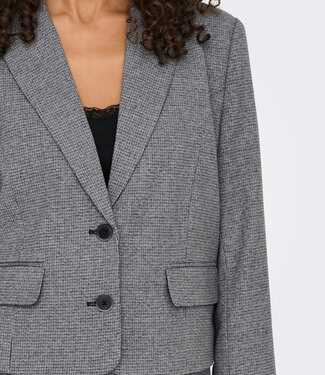 ONLY BLAZER DELLA SHORT ONLY BLACK W. PEPPER