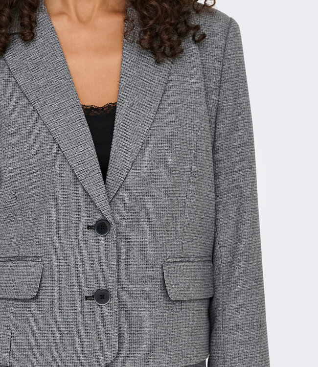ONLY BLAZER DELLA SHORT ONLY BLACK W. PEPPER