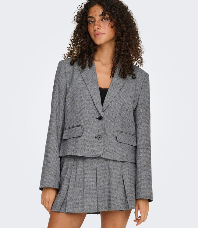 ONLY BLAZER DELLA SHORT ONLY BLACK W. PEPPER