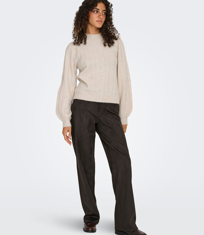 ONLY Pull FIRENZE HIGHNECK ONLY WHITECAP GRAY