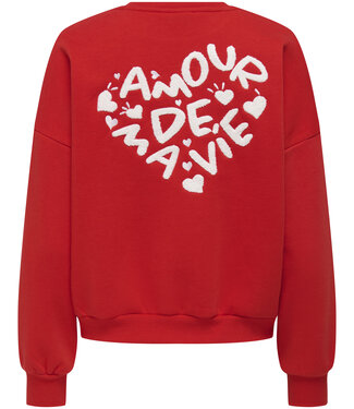 ONLY Pull SWEATER TAMMIE ONLY HIGH RISK RED AMOUR