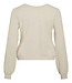 VILA Pull EMI REV V-NECK KNIT VILA NATURAL