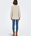 ONLY Pull LUCILLA GLITTER V-NECK ONLY BIRCH GOLD
