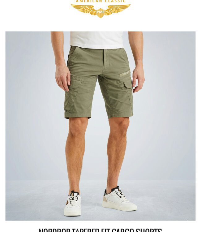 PME LEGEND Short CARGO NORDROP PME LEGEND DEEP LICHEN GREEN
