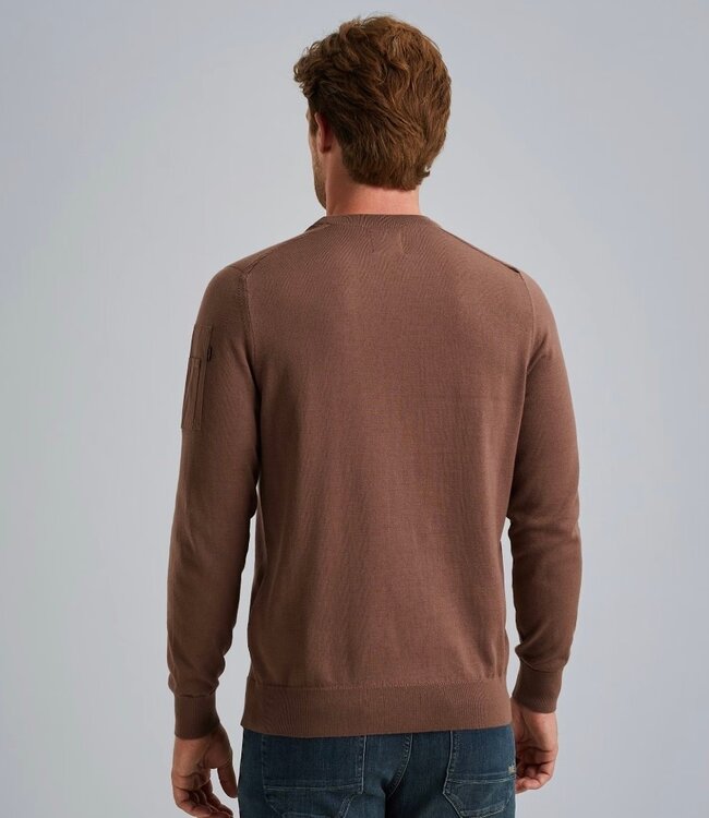 PME LEGEND Pull Knitwear PME LEGEND AMERICAN CLASSIC MARRON