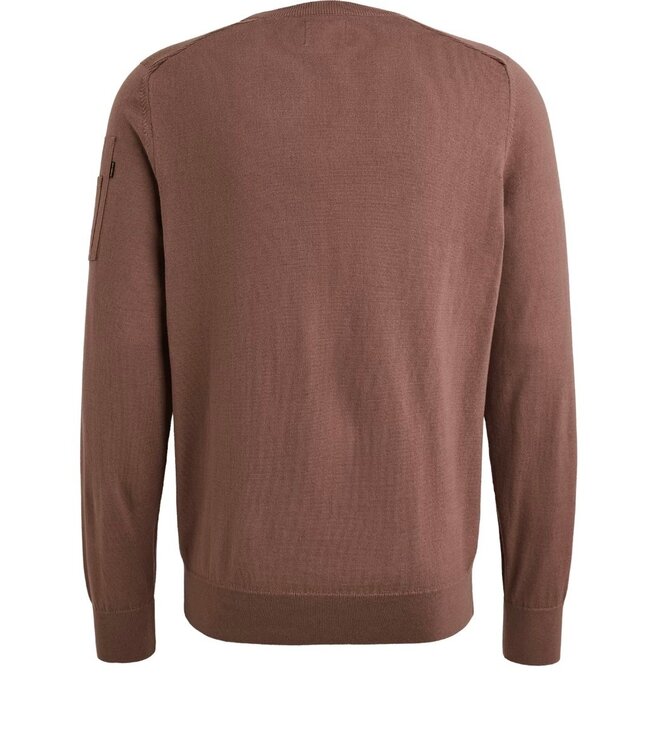 PME LEGEND Pull Knitwear PME LEGEND AMERICAN CLASSIC MARRON