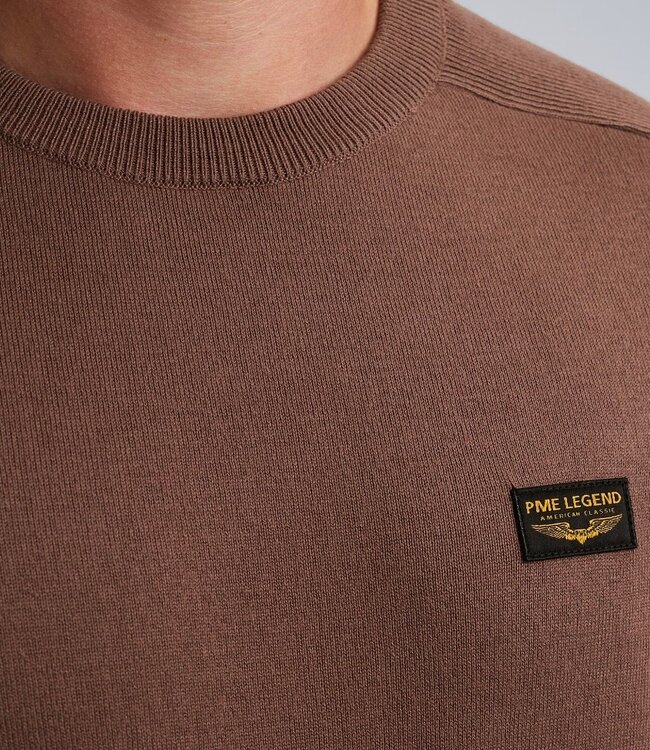 PME LEGEND Pull Knitwear PME LEGEND AMERICAN CLASSIC MARRON