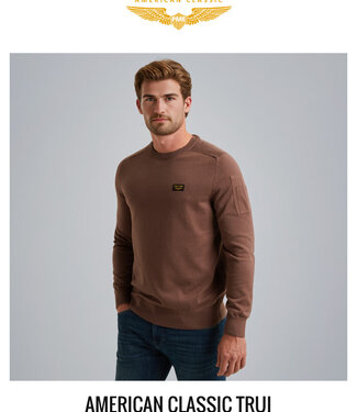 PME LEGEND Pull Knitwear PME LEGEND AMERICAN CLASSIC MARRON