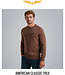 PME LEGEND Pull Knitwear PME LEGEND AMERICAN CLASSIC MARRON