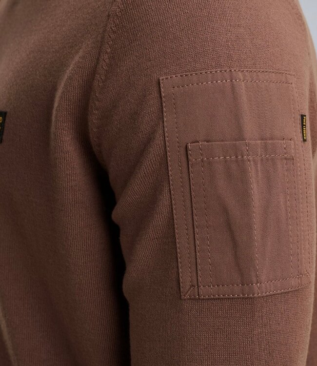 PME LEGEND Pull Knitwear PME LEGEND AMERICAN CLASSIC MARRON