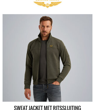 PME LEGEND Zip JACKET PME LEGEND INTERLOCK SWEAT BELUGA
