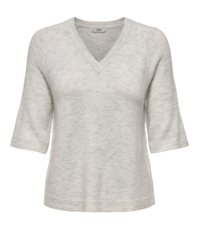JDY Pull ELANORA V-NECK JDY CLOUD DANCER