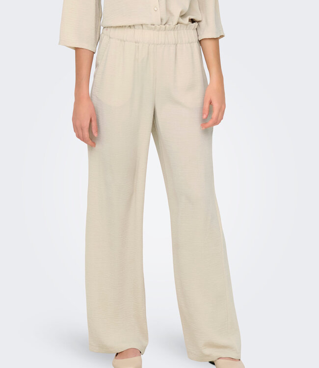 JDY Broek DIVYA LIFE WIDE JDY SANDSHELL