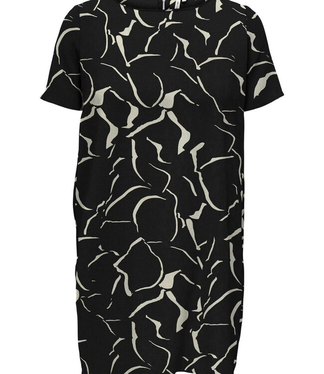 ONLY CARMAKOMA Kleed LUX LIFE TUNIC CARMAKOMA BLACK VENDOME GEO