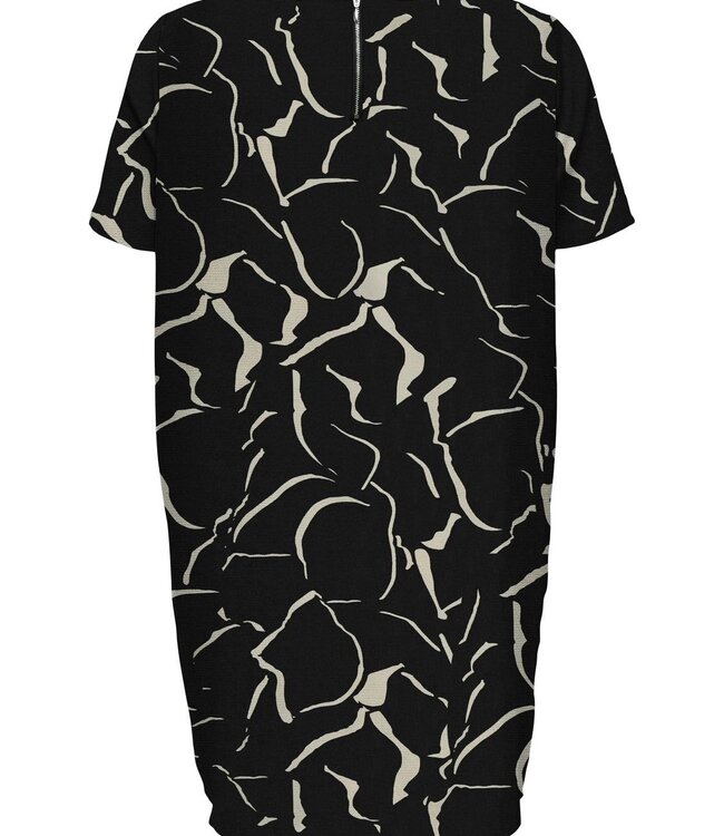 ONLY CARMAKOMA Kleed LUX LIFE TUNIC CARMAKOMA BLACK VENDOME GEO