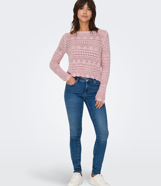 JDY Pull SUN LAY BOATNECK JDY CHALK PINK