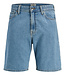 JJ REBEL Short JEANS TAYLOR CRAFT MF638 JJ REBEL BLUE DENIM