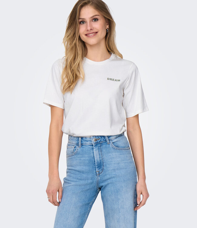 JDY T-Shirt TINNE JDY DREAM WHITE