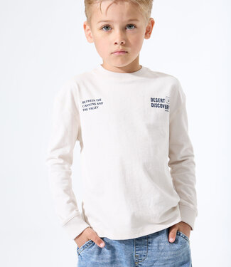 GARCIA T-Shirt LONG SLEEVE DISCOVERY GARCIA MINI BOYS MOONBEAM