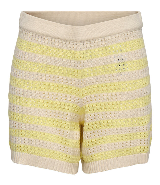 JDY Short TIKKA STRIPES JDY VANILLA FRENCH