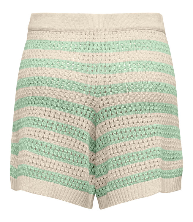 JDY Short TIKKA STRIPES JDY EGG GREEN