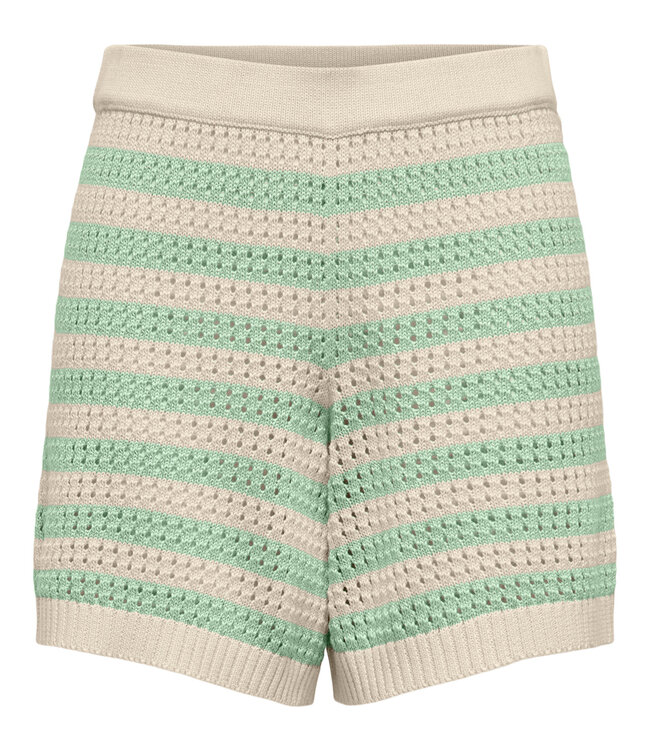 JDY Short TIKKA STRIPES JDY EGG GREEN