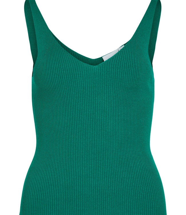 VILA Top WENNIE V-NECK VILA CADMIUM GREEN