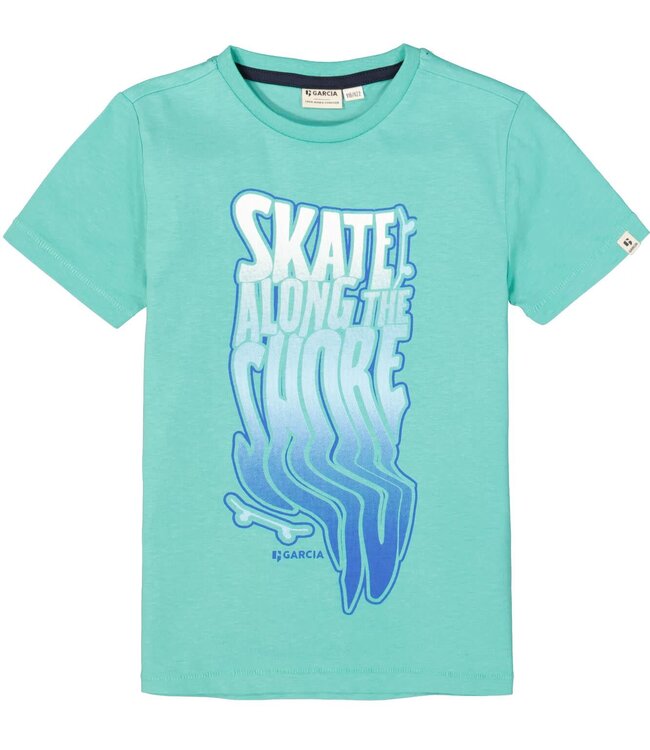 GARCIA T-Shirt SKATE ALONG GARCIA BOYS MINI JUNGLE GREEN