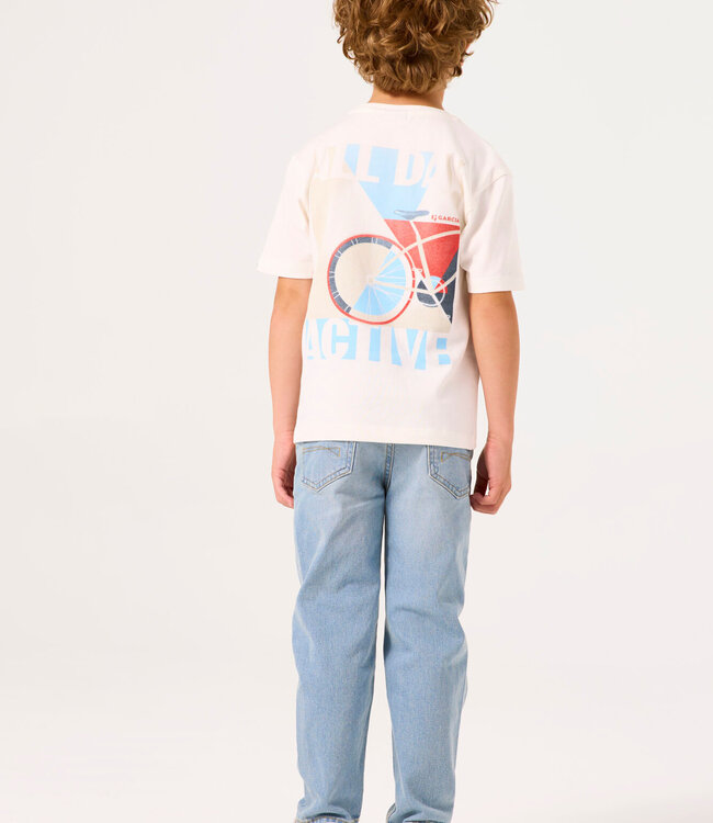GARCIA T-Shirt ALL DY ACTIVE GARCIA WIT