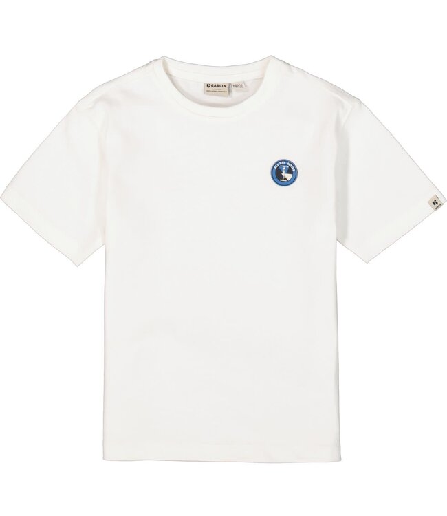 GARCIA T-Shirt ALL DY ACTIVE GARCIA WIT