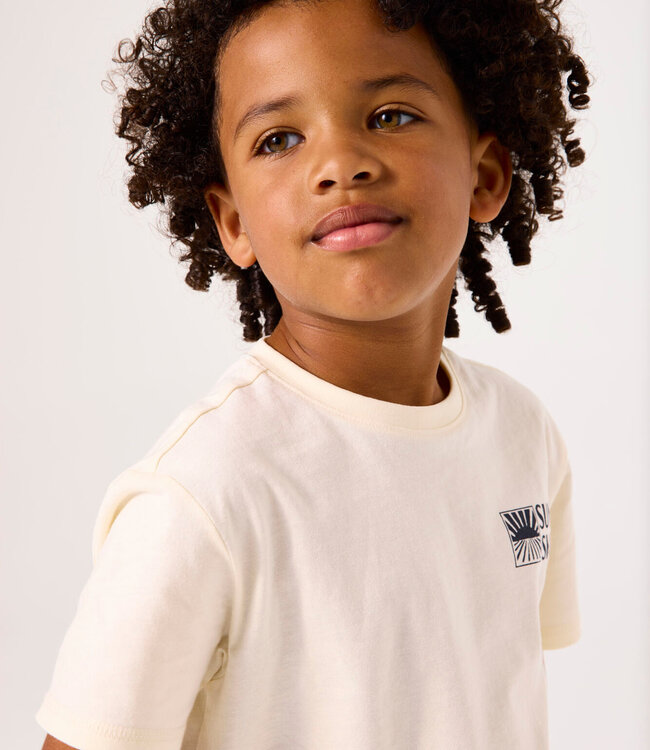 GARCIA T-Shirt SUNSET SKATE GARCIA MINI BOYS CREAM