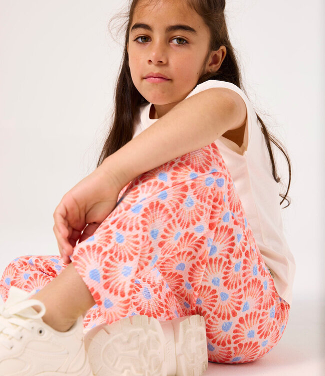 GARCIA Broek FLOWER POWER GARCIA MINI GIRLS CRYSTAL ROSE