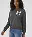 KAFFE Sweater ELENORA STRIK KAFFE BLACK OYSTER 108375