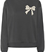KAFFE Sweater ELENORA STRIK KAFFE BLACK OYSTER 108375