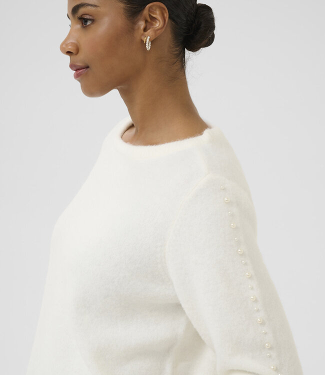 KAFFE Pull BETTY KAFFE CHALK WHITE 107050