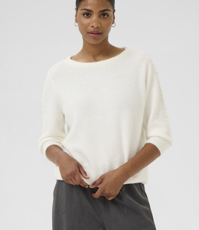 KAFFE Pull BETTY KAFFE CHALK WHITE 107050