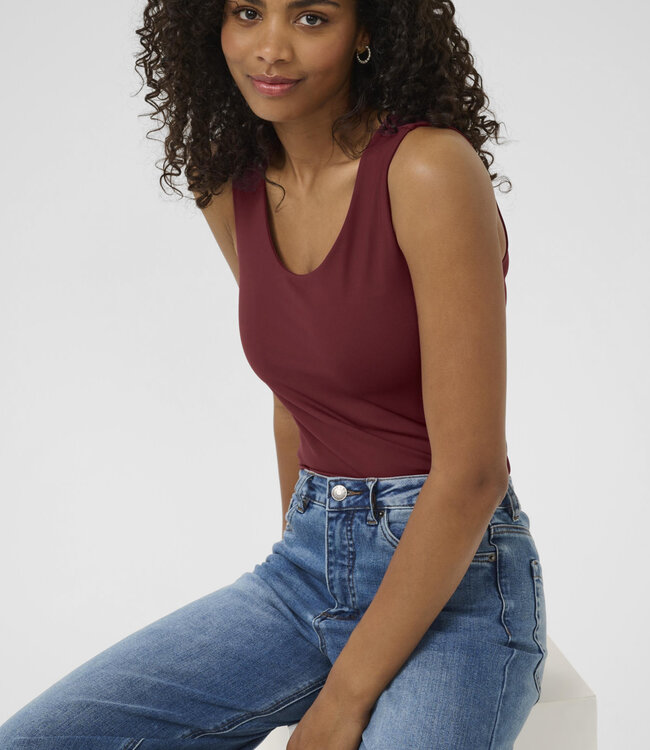 KAFFE Top ARINA KAFFE WINDSOR WINE 191528