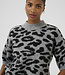 KAFFE Pull SANDRA KAFFE BLACK LEOPARD 108298