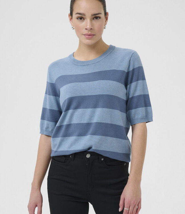 KAFFE T-Shirt LIZZA STRIPED KAFFE SPRING WINDWARD 108415