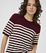 KAFFE T-Shirt LIZZA STRIPED KAFFE SPRING WINDSOR 108418