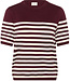 KAFFE T-Shirt LIZZA STRIPED KAFFE SPRING WINDSOR 108418