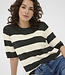 KAFFE T-Shirt LIZZA STRIPED KAFFE SPRING TURTLEDOVE 108416