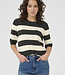 KAFFE T-Shirt LIZZA STRIPED KAFFE SPRING TURTLEDOVE 108416