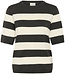 KAFFE T-Shirt LIZZA STRIPED KAFFE SPRING TURTLEDOVE 108416