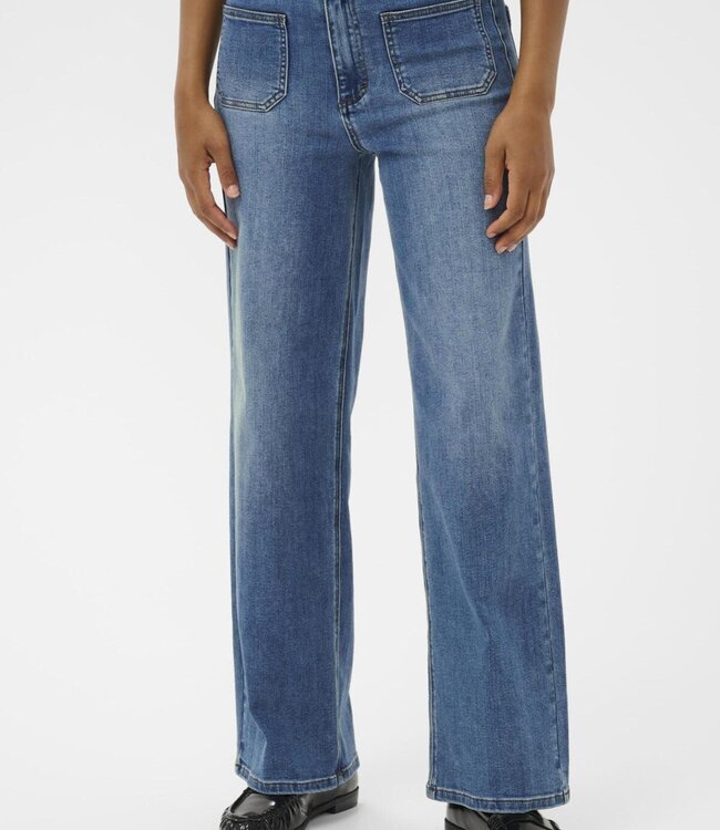 KAFFE Broek JEANS BROOK KAFFE MEDIUM BLUE 102272