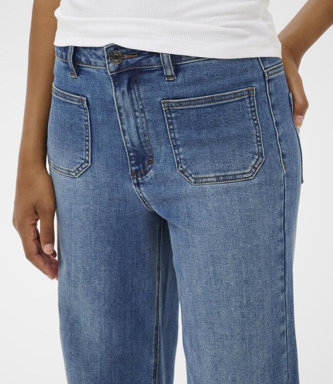 KAFFE Broek JEANS BROOK KAFFE MEDIUM BLUE 102272