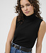 KAFFE Top ROLLNECK LIZZA KAFFE BLACK DEEP 100121