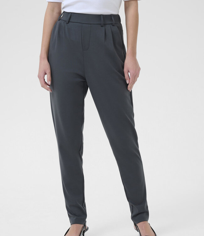 KAFFE Broek JENNY KAFFE BLACK OYSTER 190205
