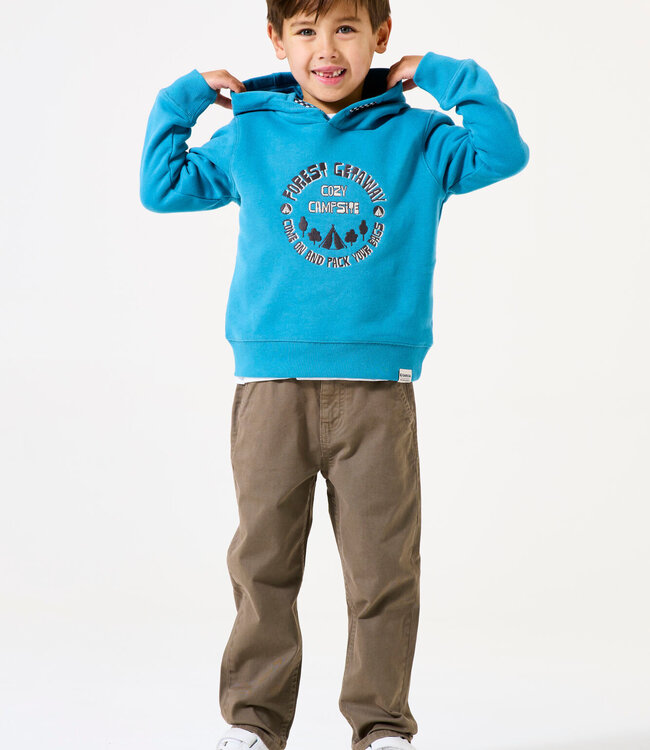 GARCIA Hoodie FOREST GETAWAY GARCIA MINI BOYS RETRO BLUE